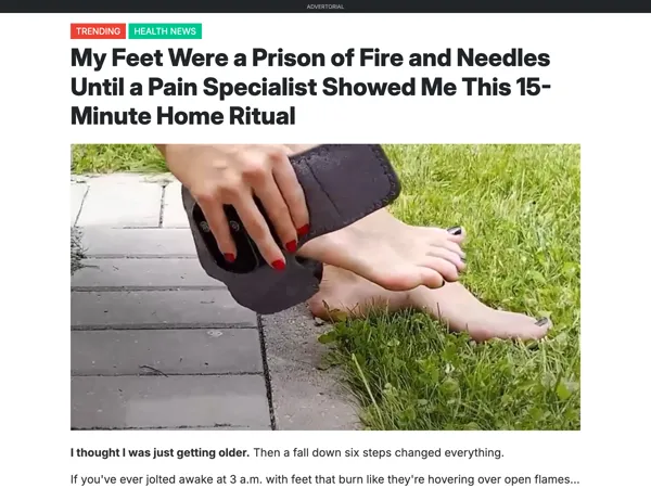Simple Foot Massager Advertorial thumbnail