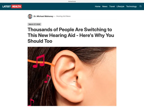 Hearing Aid Product Advertorial thumbnail